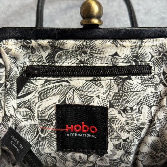 HOBO Black Leather Hobo Bag - Picture 12 of 13